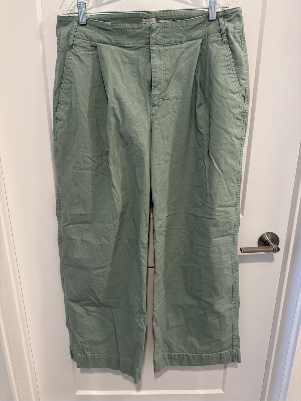 A new day Wide-Leg Casual Pants in Sage Green size 14